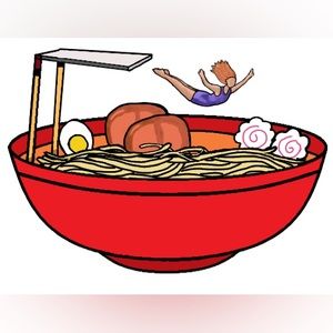 Ramen pool sticker